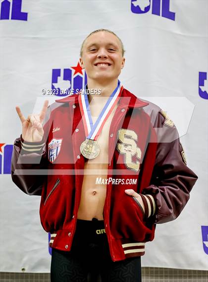 Thumbnail 2 in UIL 6A State Varsity Swim and Dive Finals photogallery.