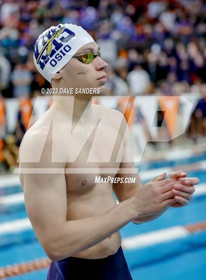 Thumbnail 3 in UIL 6A State Varsity Swim and Dive Finals photogallery.