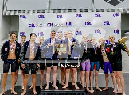 Thumbnail 1 in UIL 6A State Varsity Swim and Dive Finals photogallery.
