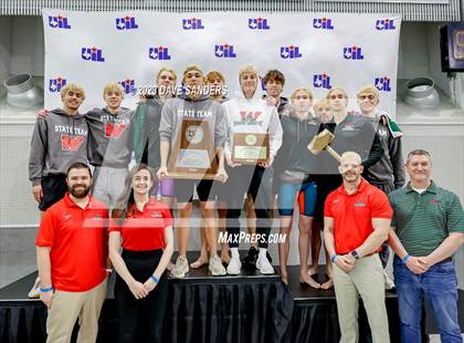 Thumbnail 3 in UIL 6A State Varsity Swim and Dive Finals photogallery.