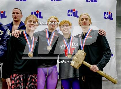 Thumbnail 3 in UIL 6A State Varsity Swim and Dive Finals photogallery.
