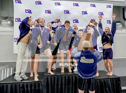 Thumbnail 3 in UIL 6A State Varsity Swim and Dive Finals photogallery.