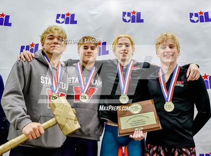 Thumbnail 3 in UIL 6A State Varsity Swim and Dive Finals photogallery.