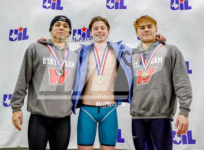 Thumbnail 2 in UIL 6A State Varsity Swim and Dive Finals photogallery.