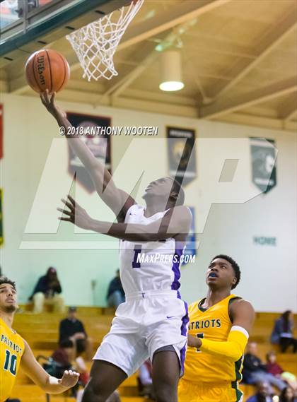 Thumbnail 3 in Village Christian Academy vs Independence (Hoops and Dreams Showcase) photogallery.
