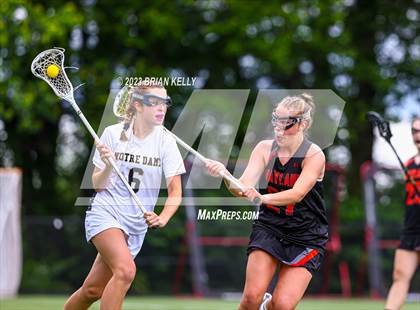 Thumbnail 2 in Notre Dame Academy vs Wayland (MIAA Division 2 Final) photogallery.