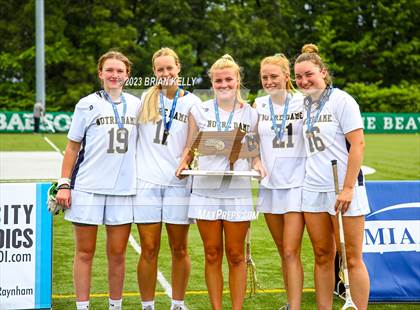 Thumbnail 2 in Notre Dame Academy vs Wayland (MIAA Division 2 Final) photogallery.
