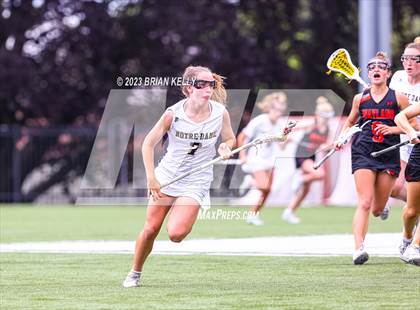 Thumbnail 3 in Notre Dame Academy vs Wayland (MIAA Division 2 Final) photogallery.