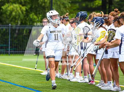 Thumbnail 3 in Notre Dame Academy vs Wayland (MIAA Division 2 Final) photogallery.
