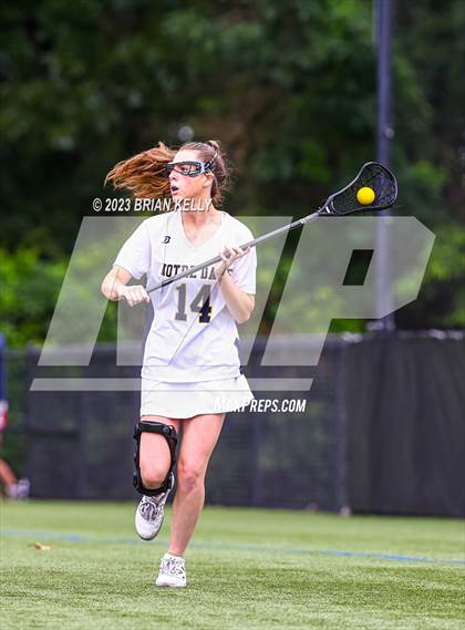 Thumbnail 3 in Notre Dame Academy vs Wayland (MIAA Division 2 Final) photogallery.