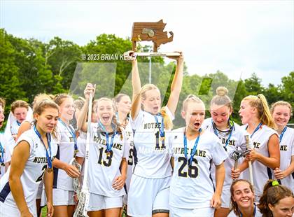 Thumbnail 2 in Notre Dame Academy vs Wayland (MIAA Division 2 Final) photogallery.
