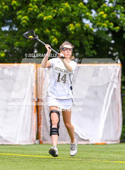 Thumbnail 1 in Notre Dame Academy vs Wayland (MIAA Division 2 Final) photogallery.