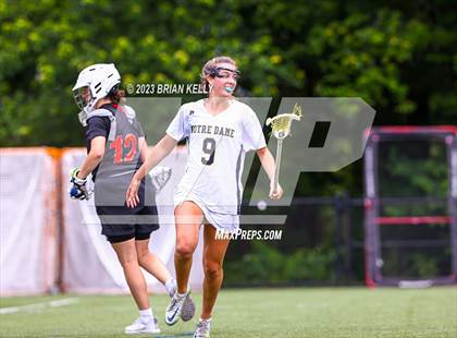 Thumbnail 3 in Notre Dame Academy vs Wayland (MIAA Division 2 Final) photogallery.