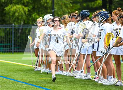Thumbnail 2 in Notre Dame Academy vs Wayland (MIAA Division 2 Final) photogallery.