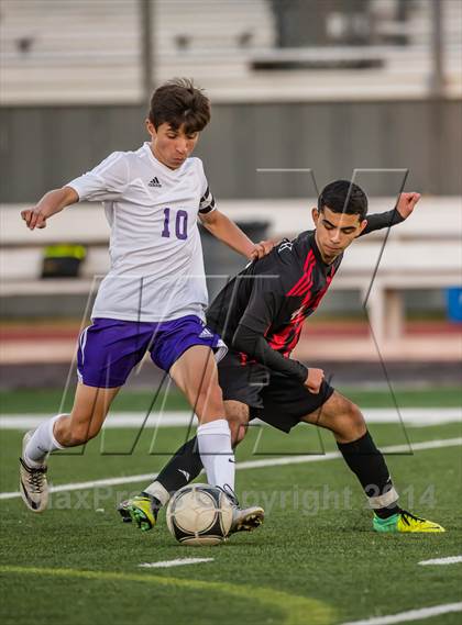 Thumbnail 2 in Jersey Village vs Clear Brook (Pasadena Cup) photogallery.
