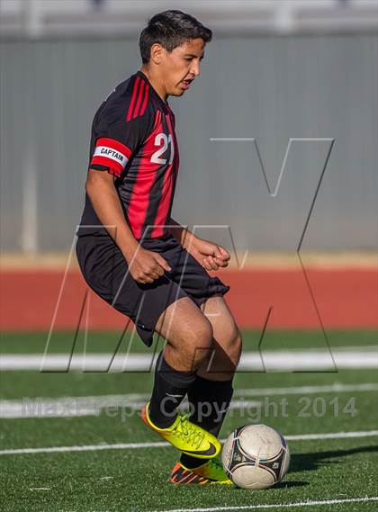 Thumbnail 2 in Jersey Village vs Clear Brook (Pasadena Cup) photogallery.