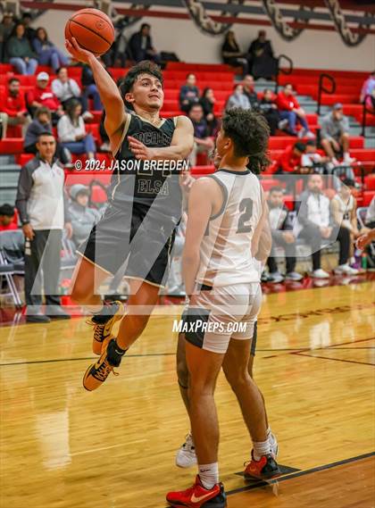 Thumbnail 2 in Edcouch-Elsa vs Pioneer (Sharyland ISD Thanksgiving Classic) photogallery.