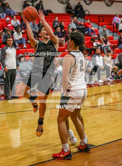 Thumbnail 3 in Edcouch-Elsa vs Pioneer (Sharyland ISD Thanksgiving Classic) photogallery.