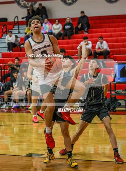 Thumbnail 1 in Edcouch-Elsa vs Pioneer (Sharyland ISD Thanksgiving Classic) photogallery.