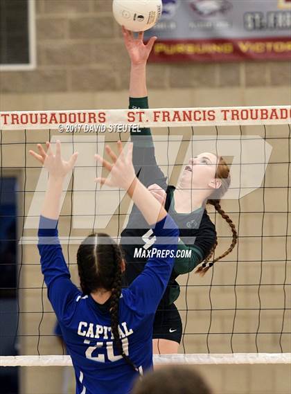 Thumbnail 2 in Capital Christian vs. Colfax (CIF SJS D5 Final) photogallery.