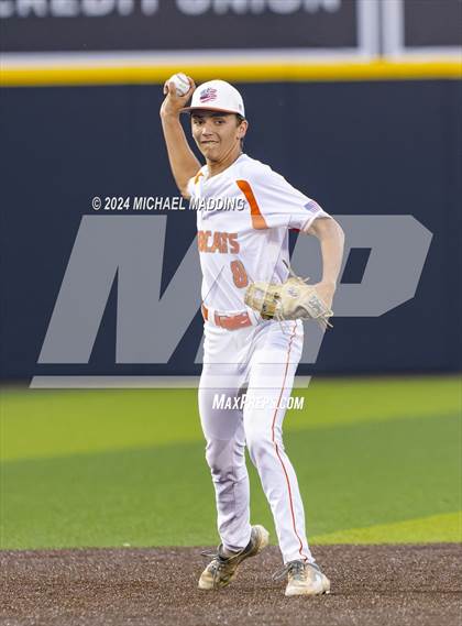Thumbnail 3 in Orangefield vs. Diboll (UIL Baseball 3A Region 3 Regional Quarterfinal - Game 1) photogallery.