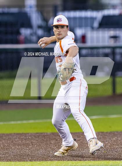 Thumbnail 1 in Orangefield vs. Diboll (UIL Baseball 3A Region 3 Regional Quarterfinal - Game 1) photogallery.