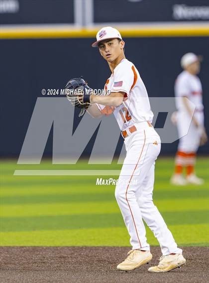 Thumbnail 2 in Orangefield vs. Diboll (UIL Baseball 3A Region 3 Regional Quarterfinal - Game 1) photogallery.