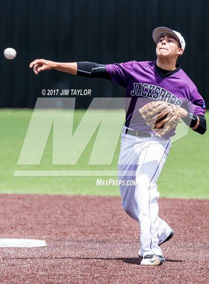 Thumbnail 2 in Brock vs Jacksboro (UIL 3A Regional Quarterfinal) photogallery.