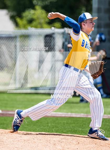 Thumbnail 3 in Brock vs Jacksboro (UIL 3A Regional Quarterfinal) photogallery.
