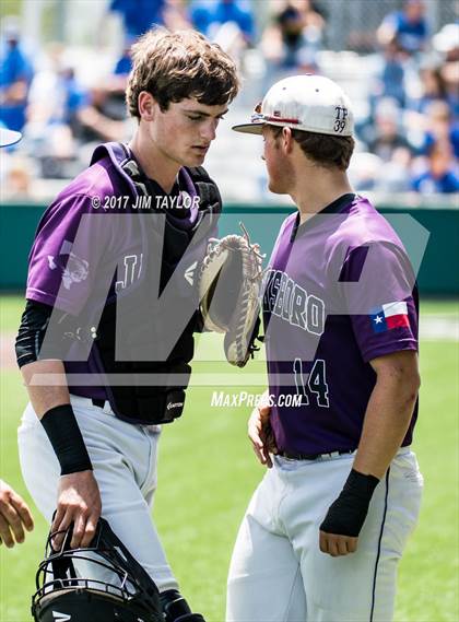 Thumbnail 2 in Brock vs Jacksboro (UIL 3A Regional Quarterfinal) photogallery.