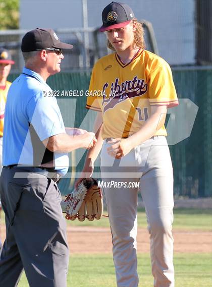 Thumbnail 1 in Liberty @ De La Salle (CIF NCS D1 Semi Final) photogallery.