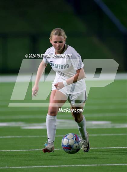 Thumbnail 2 in Stratford vs Jordan (2024 UIL Texas Girls Soccer 6A Reg. 3 & 4) photogallery.
