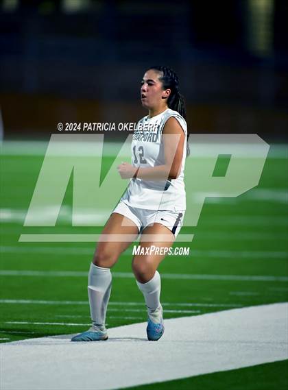 Thumbnail 3 in Stratford vs Jordan (2024 UIL Texas Girls Soccer 6A Reg. 3 & 4) photogallery.