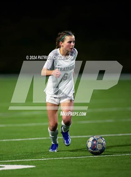Thumbnail 2 in Stratford vs Jordan (2024 UIL Texas Girls Soccer 6A Reg. 3 & 4) photogallery.