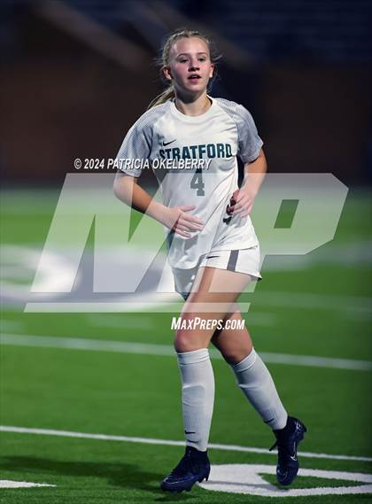 Thumbnail 1 in Stratford vs Jordan (2024 UIL Texas Girls Soccer 6A Reg. 3 & 4) photogallery.