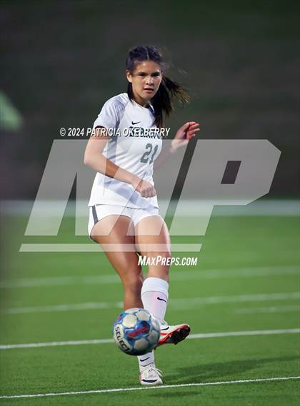Thumbnail 2 in Stratford vs Jordan (2024 UIL Texas Girls Soccer 6A Reg. 3 & 4) photogallery.