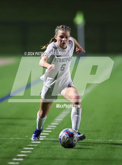 Thumbnail 1 in Stratford vs Jordan (2024 UIL Texas Girls Soccer 6A Reg. 3 & 4) photogallery.