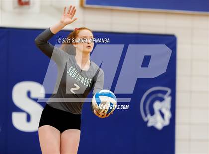 Thumbnail 1 in Lincoln Southwest vs. Pius X photogallery.