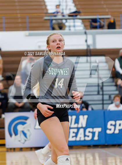 Thumbnail 3 in Lincoln Southwest vs. Pius X photogallery.