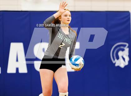 Thumbnail 3 in Lincoln Southwest vs. Pius X photogallery.