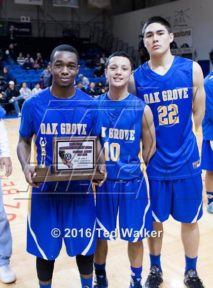 Thumbnail 3 in Piedmont Hills vs. Oak Grove (CIF CCS D1 Final) photogallery.