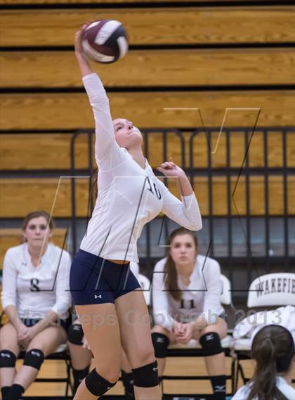 Thumbnail 2 in Millbrook @ Wakefield (NCHSAA 4A Playoff) photogallery.