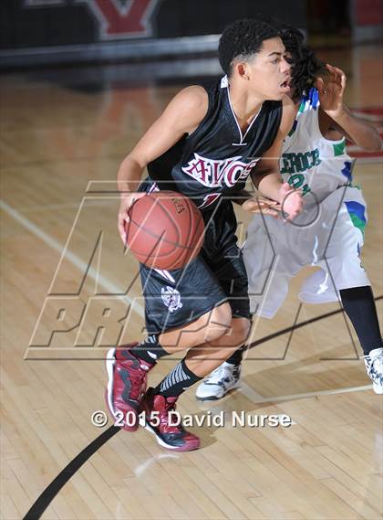 Thumbnail 2 in Antelope Valley Christian vs. Littlerock photogallery.