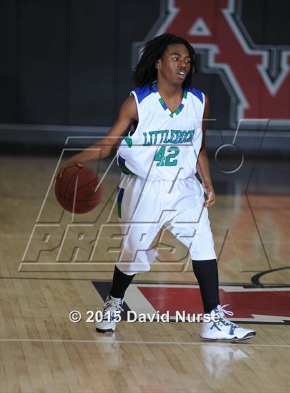 Thumbnail 3 in Antelope Valley Christian vs. Littlerock photogallery.
