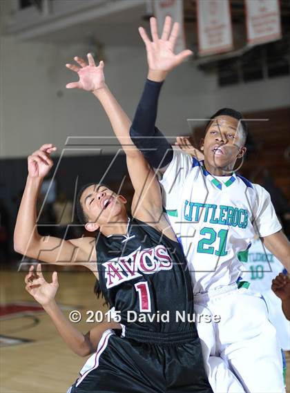 Thumbnail 3 in Antelope Valley Christian vs. Littlerock photogallery.