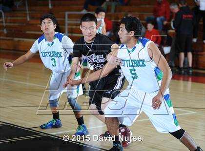 Thumbnail 2 in Antelope Valley Christian vs. Littlerock photogallery.