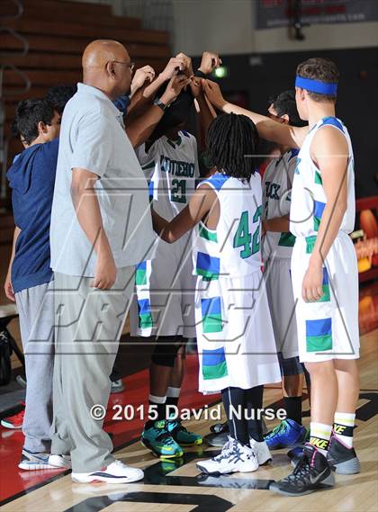 Thumbnail 2 in Antelope Valley Christian vs. Littlerock photogallery.