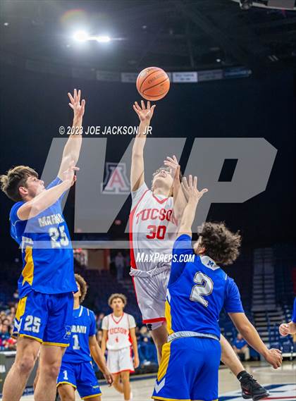 Thumbnail 2 in Marana @ Tucson High Magnet School (MLK Basketball Classic) photogallery.