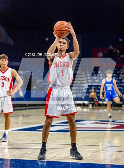 Thumbnail 3 in Marana @ Tucson High Magnet School (MLK Basketball Classic) photogallery.