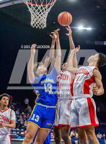 Thumbnail 1 in Marana @ Tucson High Magnet School (MLK Basketball Classic) photogallery.
